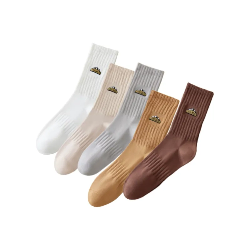MIIOW Knee High Socks Unisex 5 Pack-15