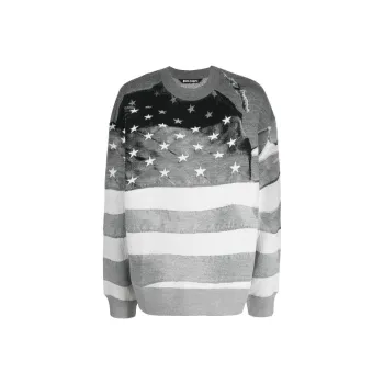 PALM ANGELS Stars And Stripes Sweatshirt