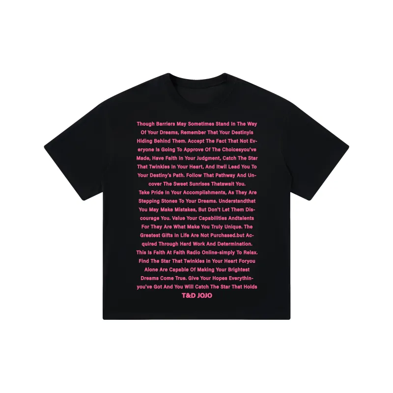 T&D JOJO T Shirts Unisex-9