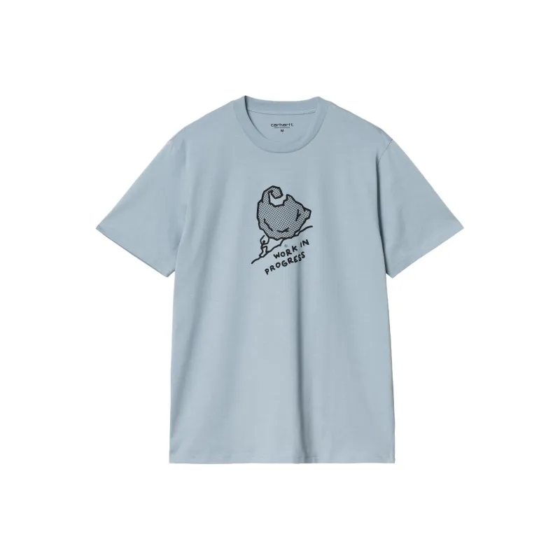 Carhartt WIP SS24 S/S Move On Up T Shirt T Shirt Unisex Dark Ice-0