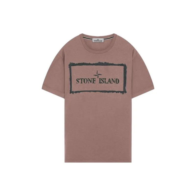 STONE ISLAND T Shirt Men's Brown-0