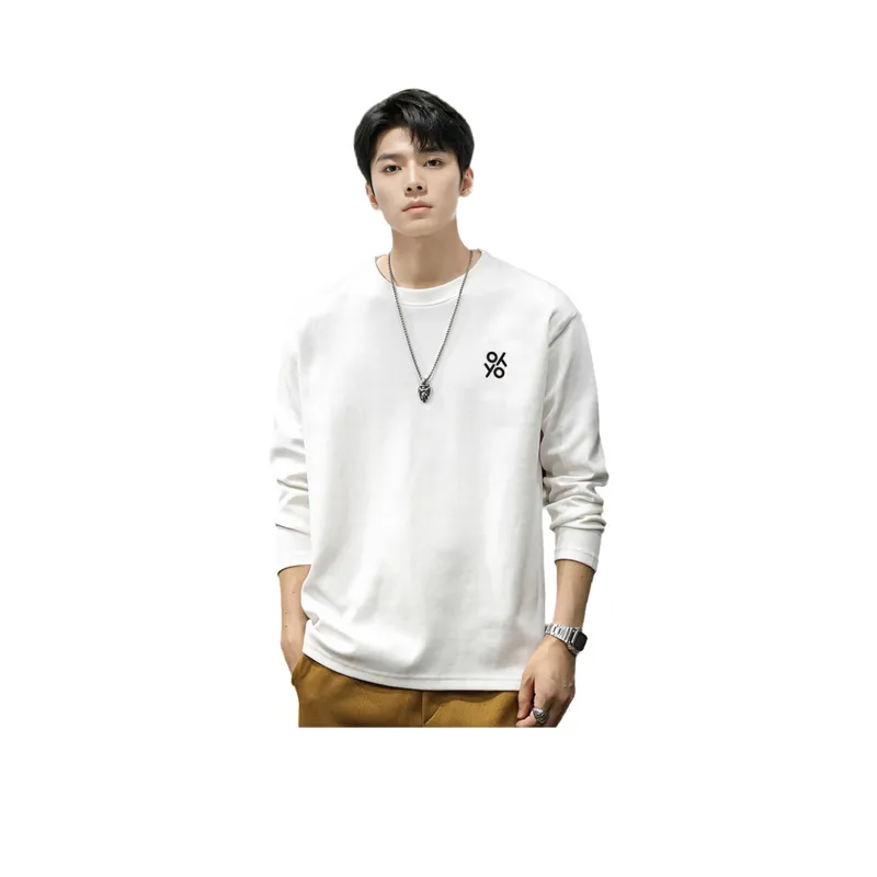 Tonlion Long Sleeved T Shirts Men's-0