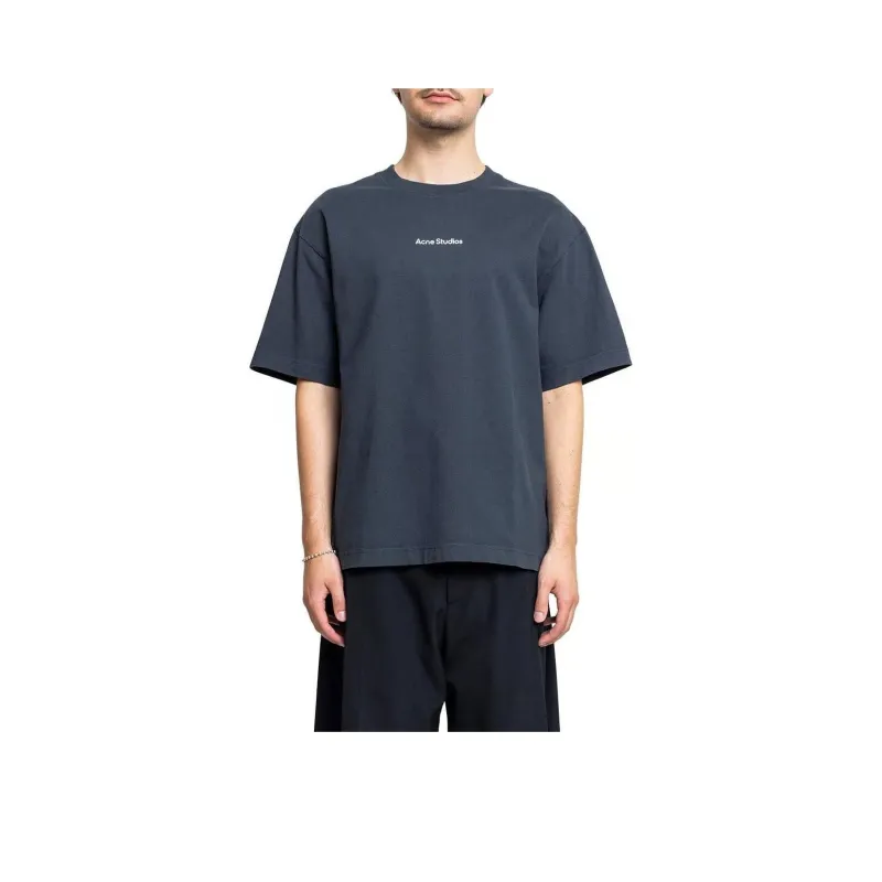 Acne Studios T Shirt Men's Marine Blue-0