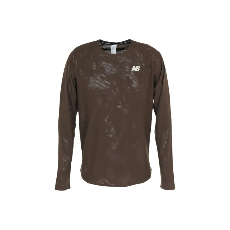 New Balance T Shirt Men's Brown-0
