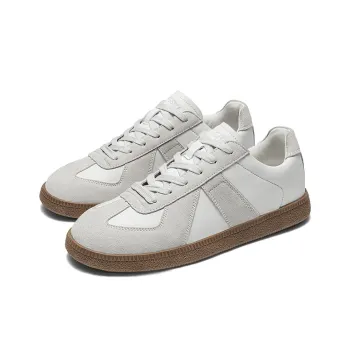 Lanza LANGSHA Cloud Collection Classic German Army Trainers Low Top Skateboard Shoes Unisex