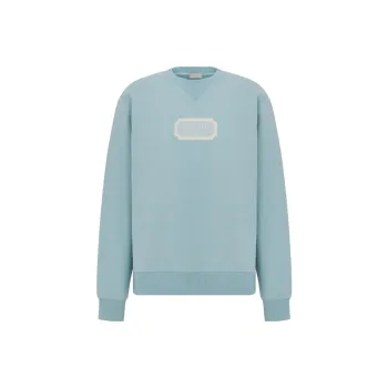 DIOR Logo Patch Crewneck Sweatshirt