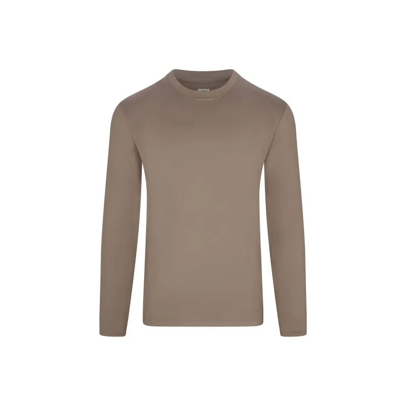 SKIMS SS25 OUTDOOR JERSEY MENS LONG SLEEVE T-SHIRT T-Shirt Men's TRUFFLE/Truffle Color-0