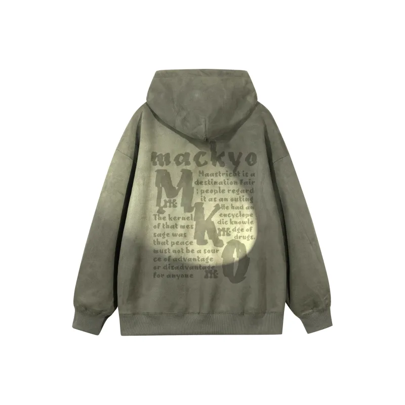 Mackyo Sweatshirt Spring And Fall Winter Unisex-10