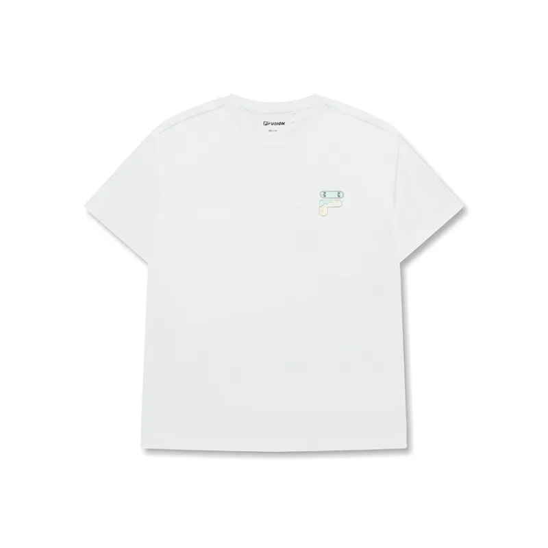 FILA FUSION FOB Series T Shirt Unisex Standard White-0
