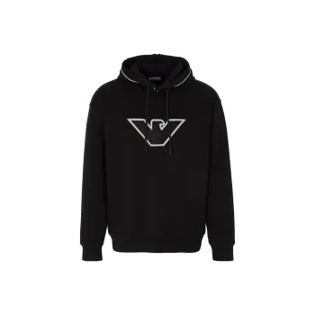 EMPORIO ARMANI FW23 Sweatshirt Men's Black