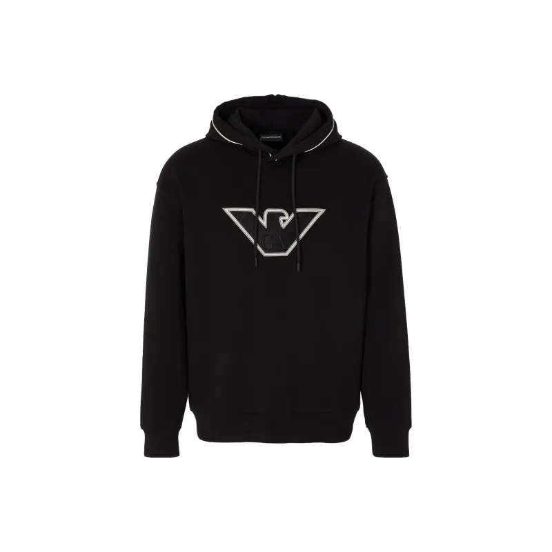 EMPORIO ARMANI FW23 Sweatshirt Men's Black-0