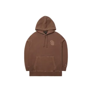 New Era MLB Washing Hoodie Brown