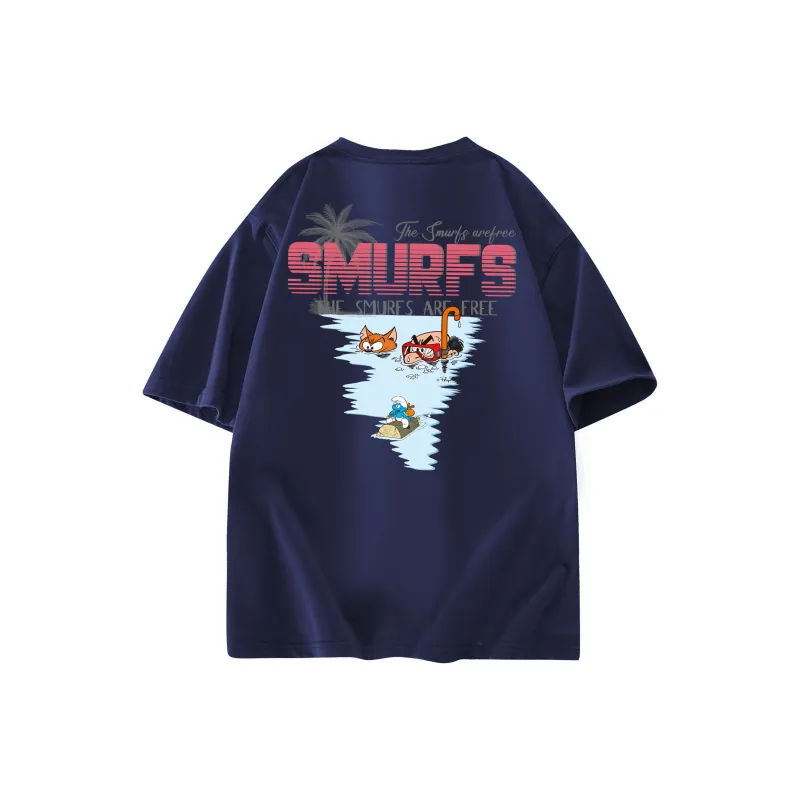 The Smurfs T Shirts Unisex-18