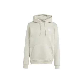 Adidas Originals Essential Trefoil Essentials Hoodie Sweatshirt Men's Oil Gray
