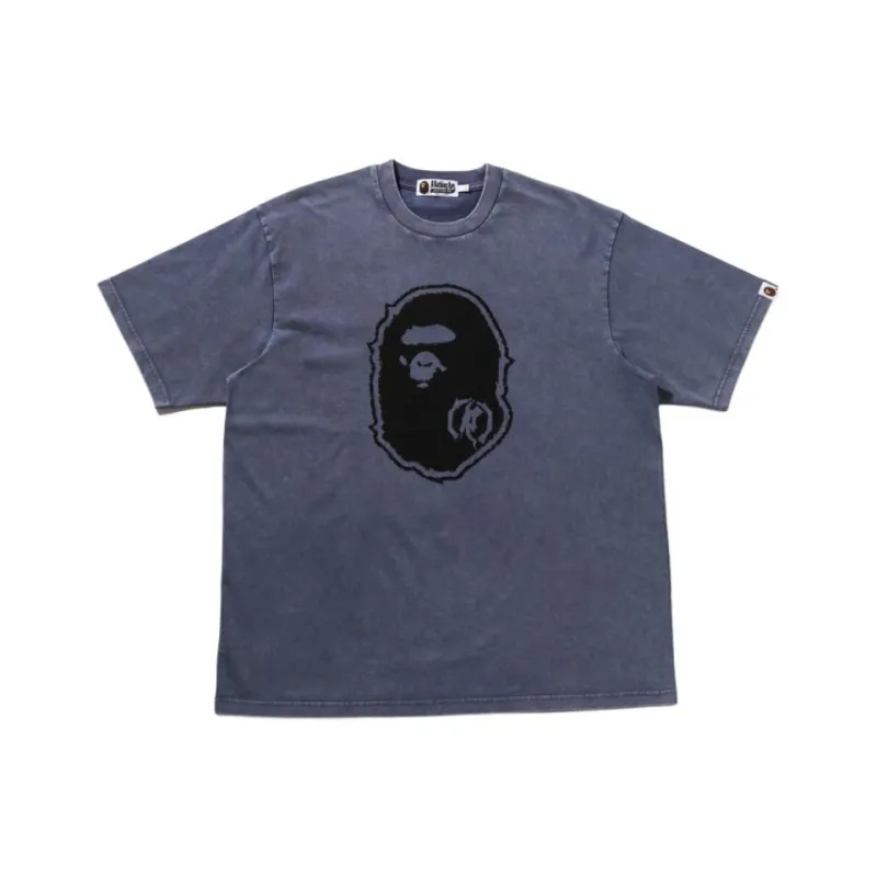 A BATHING APE ® Logo print T shirt-4