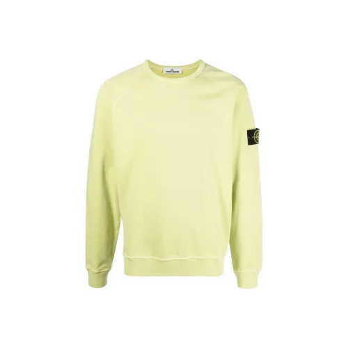STONE ISLAND Sweatshirts Men Yellow