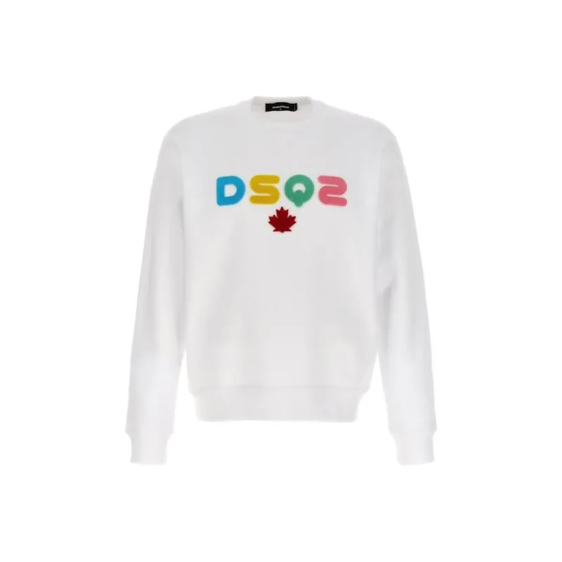 Dsquared2 Logo Printed Crewneck Sweatshirt-0
