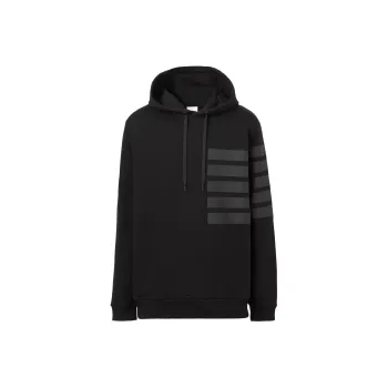 Burberry Horseferry Tape Print Hoodie