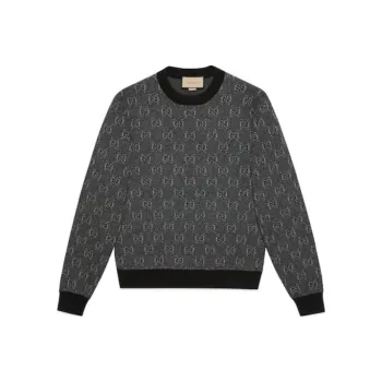 GUCCI Monogram Jacquard Knit Jumper
