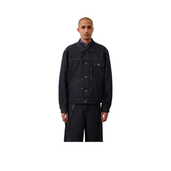 COMMON SCENTS Jackets & Coats Unisex Dark Blue