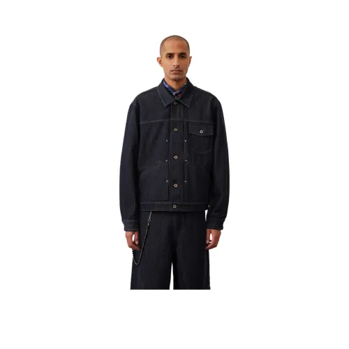 COMMON SCENTS Jackets & Coats Unisex Dark Blue