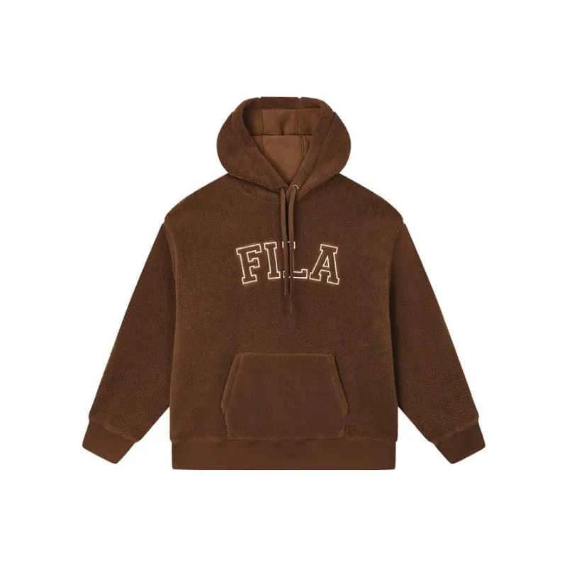 FILA Sweatshirts Unisex Coffee Khaki-0