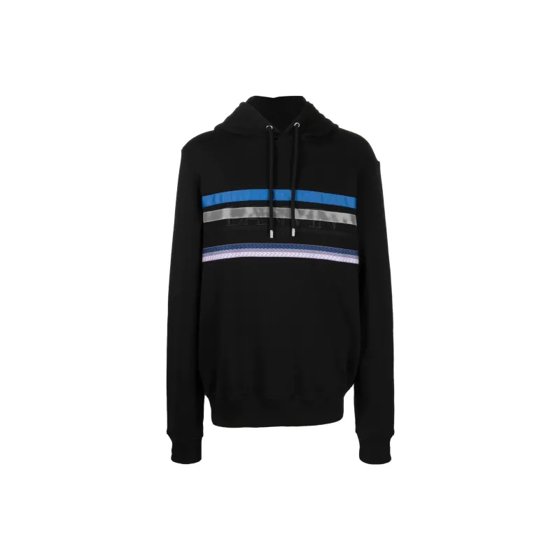 Lanvin Sweatshirts Men Black-0