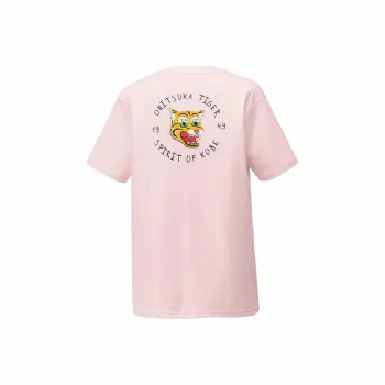Onitsuka Tiger SS24 T Shirt Unisex Light Pink