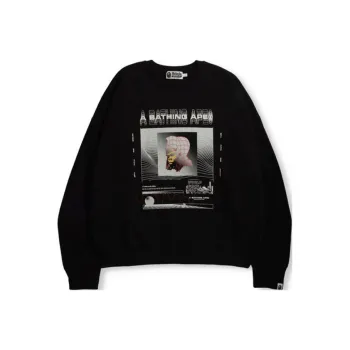 A BATHING APE Graphic #2 Loose Fit Crewneck