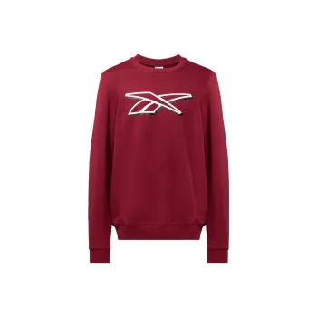 Reebok Vector Pack Reebok Identity Logo Sweatshirt Sweatshirt Men's Red