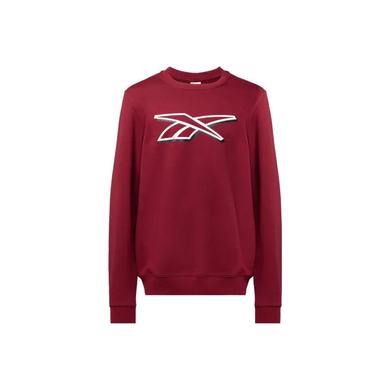 Reebok Vector Pack Reebok Identity Logo Sweatshirt Sweatshirt Men's Red-0