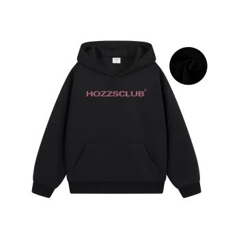 HOZZS Hooded Fleece Lined Hoodies & Sweatshirts Unisex