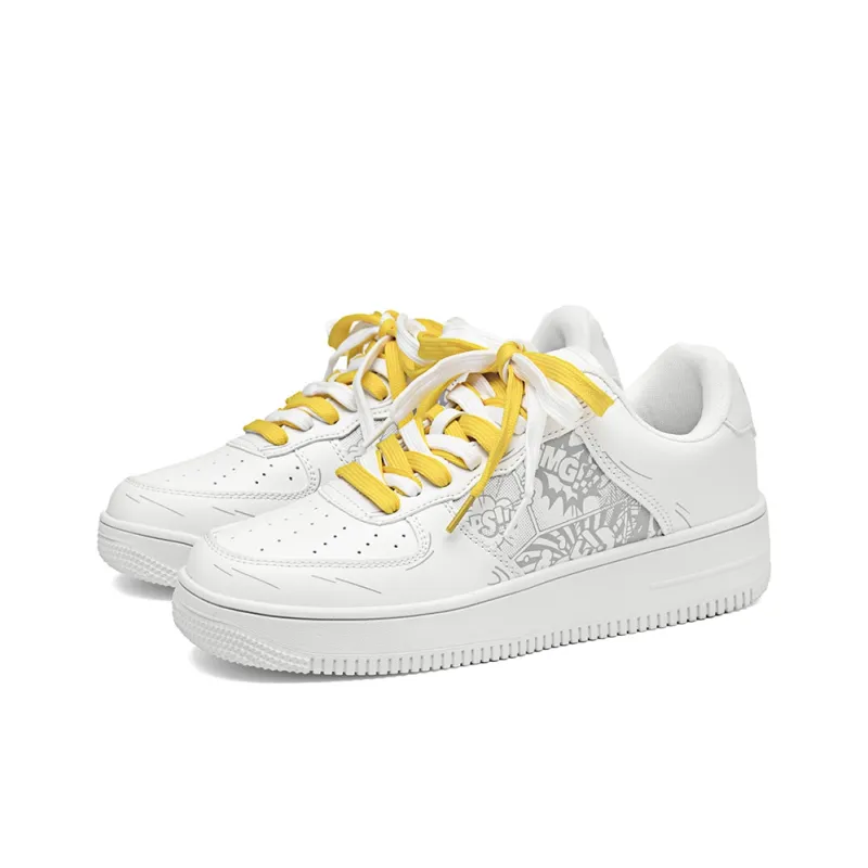 TCELLARS Slip Resistant Cushioning, Abrasion Resistant, Lightweight, Height Increasing Low Top Skateboard Shoes Unisex-8