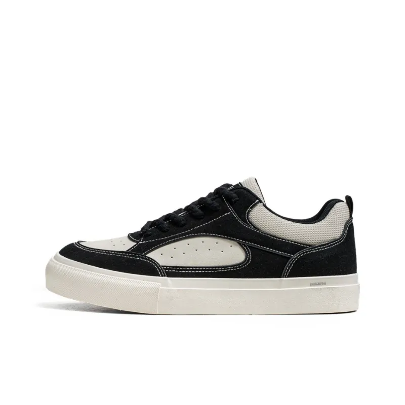 Hong Kong Meng Anti Slip And Wear Resistant Height Increasing Low Top Skateboard Shoes Men's-1