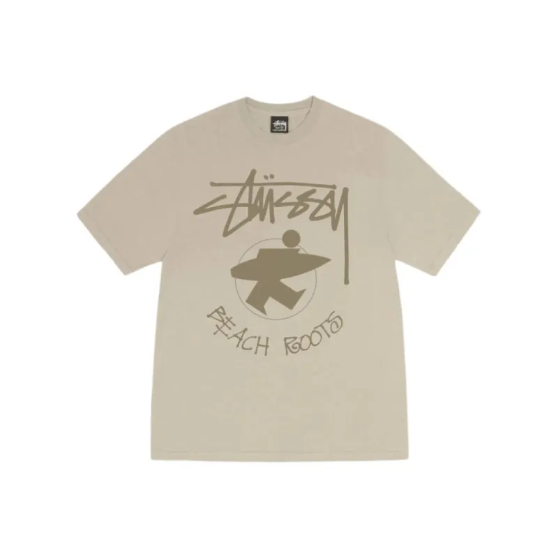 Stussy Beach Roots Pigment Dyed Tee-0