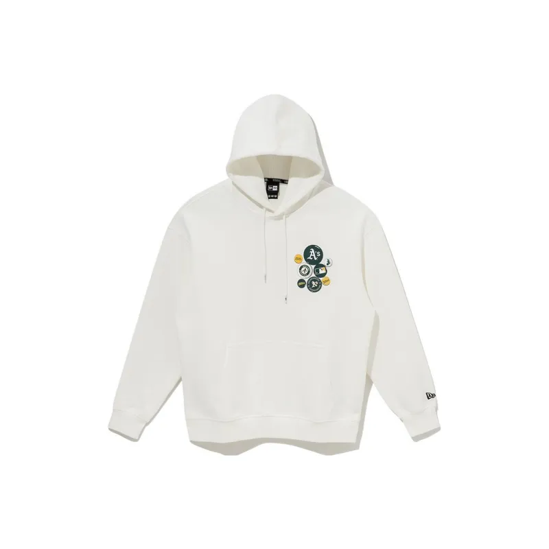 New Era Sweatshirts Man White-0