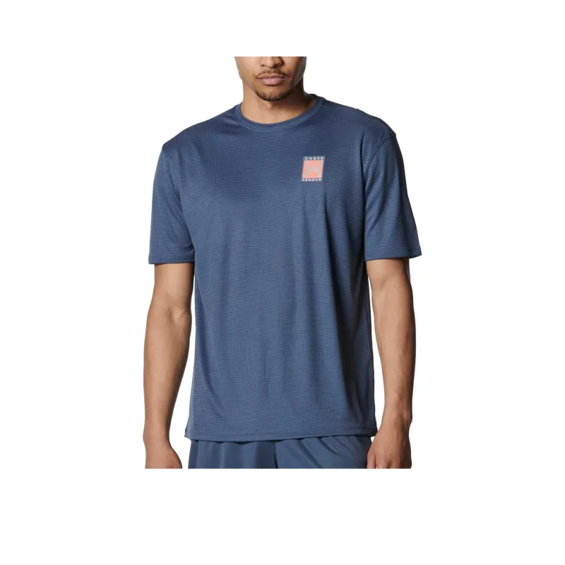 Under Armour Run 96 Stride T Shirt Men's Gray 044-0