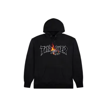 Thrasher x Neckface FW23 Sweatshirt Unisex Black