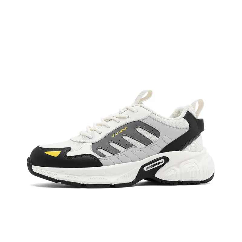 K bird Abrasion Resistant Breathable Height Increasing Low Top Chunky Sneakers Men's-0