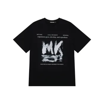 MK MONKEY KING T Shirt Unisex Black