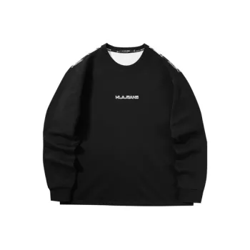 HLA JEANS Sweatshirts Men Black Pattern 56