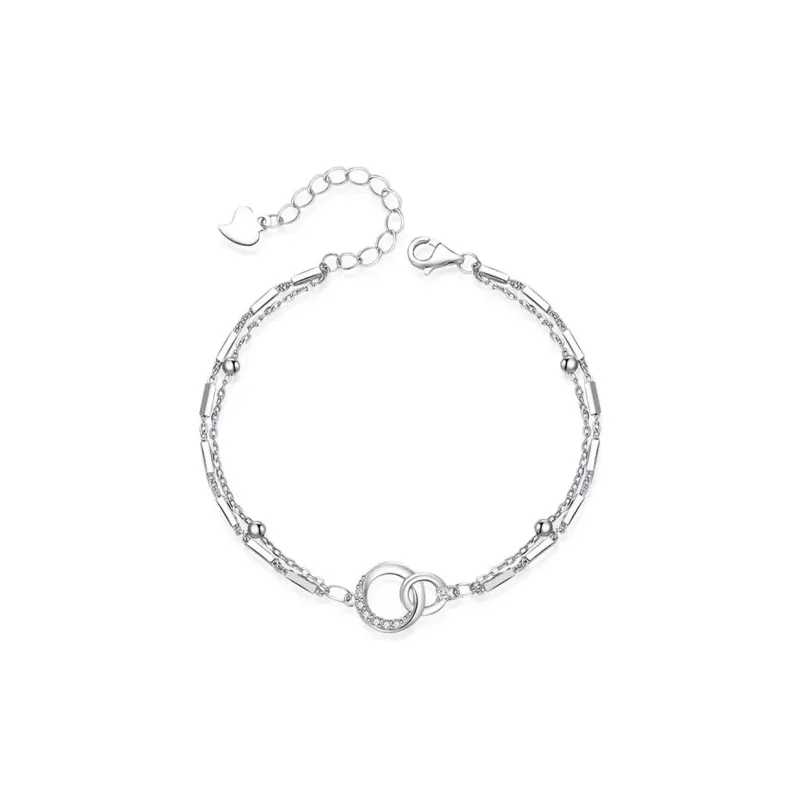 Regalrose 999 Fine Silver Bracelets Women's Silver-0