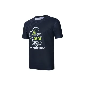 Victor T Shirts Unisex Black