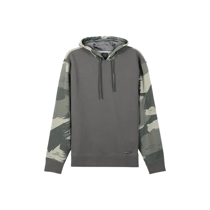 ARMANI EXCHANGE Sweatshirts Men Dark Green-0