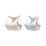 2 Pack: White+Light Blue