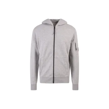 C.P.Company Light Fleece Zipped Hoodie