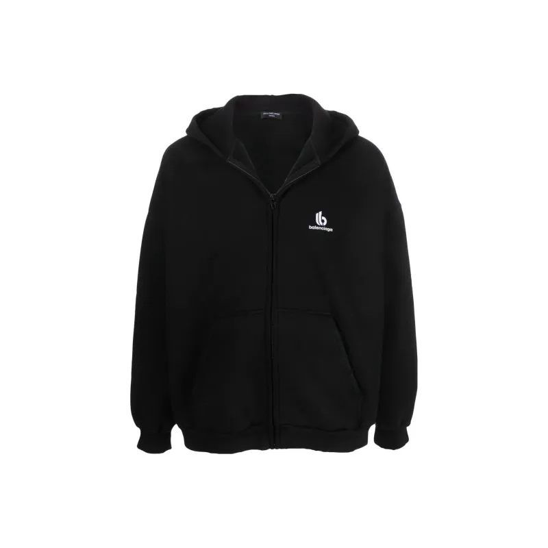 Balenciaga Sweatshirts Unisex Black-0