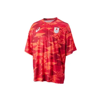 Asics T-Shirts Men Red