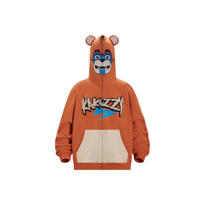 KAKAZZY Sweatshirt Unisex Brown-0