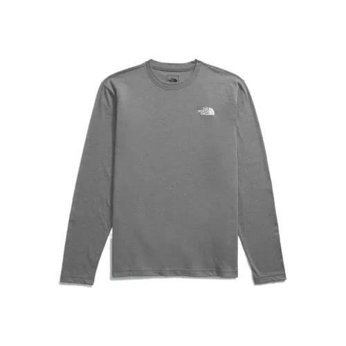THE NORTH FACE Men's Long Sleeve Evolution Tee T Shirt Men's Medium Gray